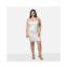 Rebdolls Plus Size Amaryllis Sequin Cowl Neck Mini Bodycon Dress