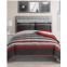 Fairfield Square Collection Austin Stripe/Solid Reversible 8 Pc. Comforter Set