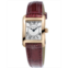 Frederique Constant Womens Swiss Carree Red Patent Leather Strap Watch 23x21mm