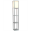 Simple Designs Floor Lamp Etagere Organizer Storage Shelf