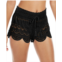 Miken Juniors 2.5 Scalloped Lace Cover-Up Shorts