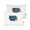 KeaBabies 2pk Toddler Pillow Soft Organic Cotton Toddler Pillows for Sleeping 13X18 Kids Pillow