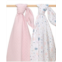 Living Textiles Baby Girls Floral Muslin Swaddle Blankets Pack of 2