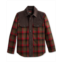 Pendleton Mens Timberline Mixed-Media Plaid Water-Resistant Shirt Jacket