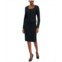 Nipon Boutique Womens Scoop-Neck Jacket & Pencil Skirt Suit