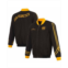 JH Design Mens Black Golden State Warriors 2023/24 City Edition Nylon Full-Zip Bomber Jacket