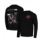 Global Merch Mens Black Deadpool Iron Maiden Sweatshirt