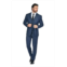 Gino Vitale Slim Fit 3PC Tailored Blue Check Mens Suit