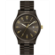 Caravelle Mens Dark Gray Stainless Steel Expansion Bracelet Watch 40mm