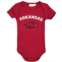 Two Feet Ahead Infant Boys and Girls Cardinal Arkansas Razorbacks Arch and Logo Bodysuit