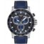Tissot Mens Swiss Chronograph Supersport Blue Textile Strap Watch 40mm