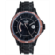 Strumento Marino Mens Hurricane Black Ion-Plated Stainless Steel Bracelet Watch 46mm