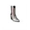 Womens Silver Metallic Premium Leather Star Icon Boots Stella By Bala Di Gala