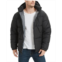 Hawke & Co. Mens Quilted Zip Front Hooded Puffer Jacket