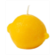 Ventray Lemon Shaped 3 Scented Candle - Yellow