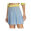 Bellemere New York Belle mere Womens Stylish Tencel Mini-Skirt
