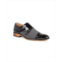 Gino Vitale Double Monk Strap Houndstooth Medallion Cap Toe Dress Shoes