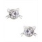 Pet Friends Jewelry Cat Stone Stud Earring