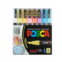 POSCA 8-Color Paint Marker Set Pc-3M Fine Soft Colors
