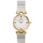 Pierre Laurent Womens Swiss Stainless Steel & Gold-Plated Stainless Steel Bracelet Watch 24mm