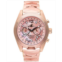 Abingdon Co. Womens Katherine Chronograph Multifunctional Rose Gold-Tone Stainless Steel Bracelet Watch 40mm