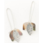 Matr Boomie Silver-Tone Tulip Earrings