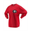 Pressbox Womens Red Georgia Bulldogs The Big Shirt Oversized Long Sleeve T-shirt