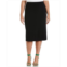ELLA Rafaella Plus Size Mixed Rib Sweater Skirt