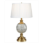 Dale Tiffany Mitre Lead Crystal Table Lamp