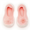 Komuello Infant Girl Breathable Washable Non-Slip Sock Shoes Flat - Pompom Flower Pink