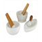 Novogratz Collection Real Marble Mortar and Pestle Set of 3 - 6 5 7W