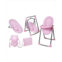 Lissi Dolls Lissi Doll 6-in-1 Convertible Highchair Play Set