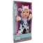 Babys First by Nemcor Goldberger Doll Farm Animal Friends Cow Bi-Lingual English and Spanish