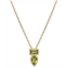 Audrey by Aurate Peridot (3/8 ct. t.w.) & Green Tourmaline (1/3 ct. t.w.) Bezel 18 Pendant Necklace in Gold Vermeil (Also available in Morganite & Pink Topaz)