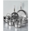 J.A. Henckels Henckels Clad H3 Stainless Steel 10 Piece Cookware Set