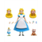 Super 7 Disney Alice in Wonderland Alice 7 Ultimates Action Figure