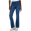 Vanilla Star Juniors Seam-Front Pull-On Flare Jeans