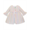 Blueberi Boulevard Baby Girls Multi Colored Seersucker Coat Dress Set