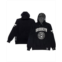 Two Hype Mens and Womens NBA x Black Brooklyn Nets Culture & Hoops Heavyweight Pullover Hoodie