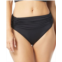 Carmen Marc Valvo Womens Shirred-Waist Bikini Bottoms