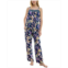 Roudelain Womens 2-Pc. Smocked Swing Cami & Pants Pajamas Set