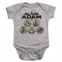 Black Adam Baby Girls Baby Contrast Group Snapsuit