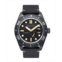 Spinnaker Mens Croft Automatic Black Genuine Leather Strap Watch 43mm