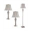 StyleCraft Home Collection StyleCraft Floor and Table Lamp Set Pack of 3