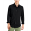 Alfani Mens Regular-Fit Supima Cotton Birdseye Shirt