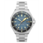 Spinnaker Mens Dumas Automatic Blue Yonder with Silver-Tone Solid Stainless Steel Bracelet Watch 44mm