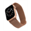 WITHit Rose Gold-Tone Stainless Steel Mesh Band Compatible with 42/44/45/Ultra/Ultra 2 Apple Watch