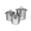 Sedona Kitchen 3-Pc. Stainless Steel Stockpot Set