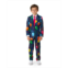 Suitmeister Little Boys Confetti Balloons Button Closure Suit Set