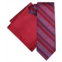 Steve Harvey Mens Textured Stripe Tie & Pocket Square Set